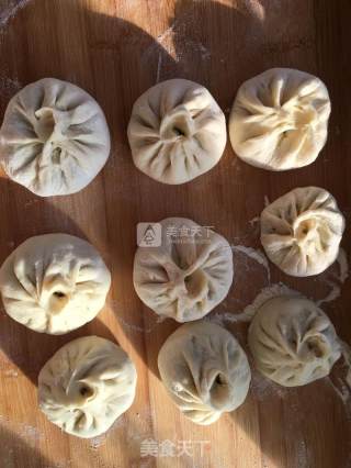 韭菜馅包子的做法步骤：3