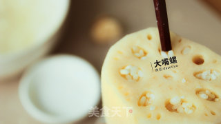 滋补红糖糯米藕丨大嘴螺的做法步骤：4