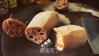 滋补红糖糯米藕丨大嘴螺的做法步骤：9