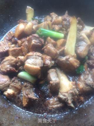 啤酒鸭炖豆腐皮的做法步骤：6
