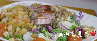 韩国牛里脊泡菜沙拉的做法步骤：6