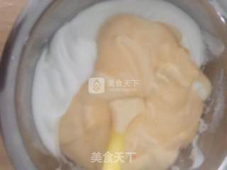 拉花戚风的做法步骤：12
