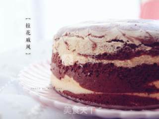拉花戚风的做法步骤：16