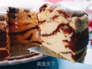 拉花戚风的做法步骤：18