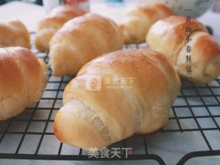 黄油小卷餐包的做法步骤：14