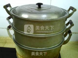 蒸全营养南瓜松糕的做法步骤：12