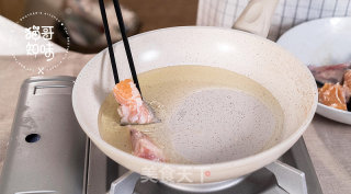酱汁三文鱼头的做法步骤：5