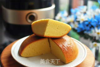 电饭煲版：原味蒸蛋糕的做法步骤：9
