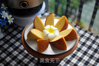 电饭煲版：原味蒸蛋糕的做法步骤：10