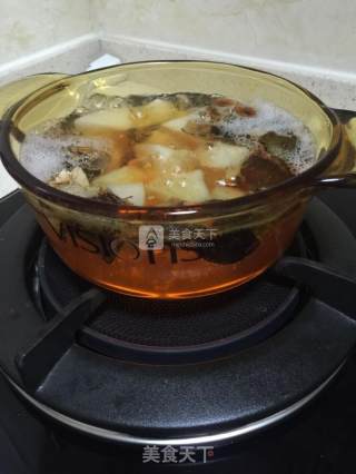 雪梨罗汉果饮的做法步骤：5