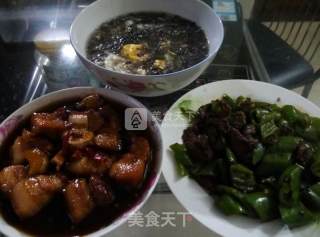 青椒牛肉的做法步骤：4