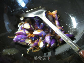 丁香鱼炒茄子的做法步骤：5