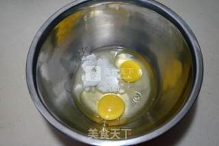 篮球夹心小蛋糕的做法步骤：2