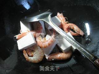 咖喱豆腐基围虾的做法步骤：4