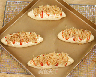 肉松沙拉酱面包的做法（汤种）的做法步骤：12