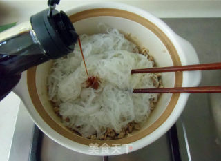 肉末粉丝煲的做法步骤：5