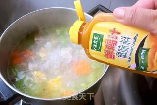 时蔬排骨汤的做法步骤：12