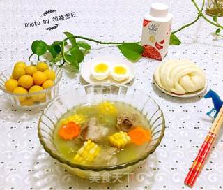 时蔬排骨汤的做法步骤：18
