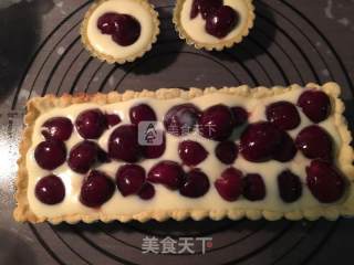 酥粒樱桃派的做法步骤：16