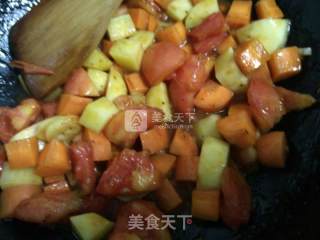 番茄土豆炖牛肉的做法步骤：5