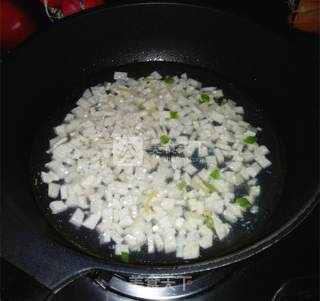 火腿豆腐羹的做法步骤：7