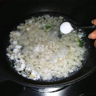 火腿豆腐羹的做法步骤：8