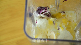 紫甘蓝卷饼的做法步骤：2