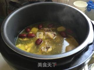 黄芪红枣鸡汤的做法步骤：8