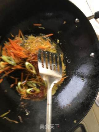 炒长豆土豆丝的做法步骤：2