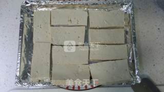香辣烤豆腐的做法步骤：1