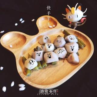 【四叶小馆】快手芋头的做法步骤：5