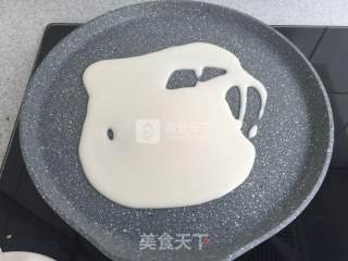 煎饼的做法步骤：3