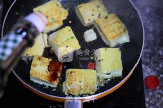 家常煎豆腐的做法步骤：7