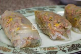 豆芽春卷的做法步骤：16
