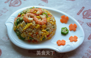 虾仁炒饭的做法步骤：8