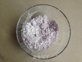 芝麻紫薯球的做法步骤：4