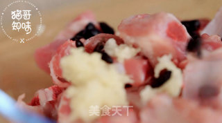 豆豉蒸排骨的做法步骤：3