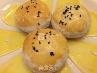 莲蓉蛋黄月饼的做法步骤：23