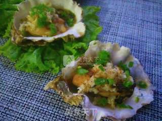 蒜烤海蛎子（烤箱）的做法步骤：7