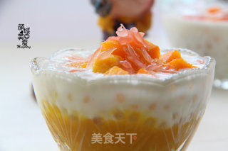 深受大众们喜爱的一道甜品---杨枝甘露的做法步骤：9