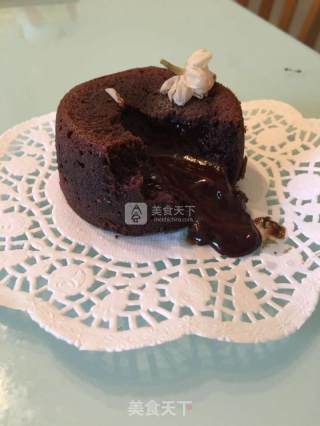 巧克力熔岩蛋糕的做法步骤：9