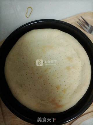 什蔬披萨的做法步骤：1