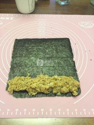 蟹棒紫菜包饭的做法步骤：7