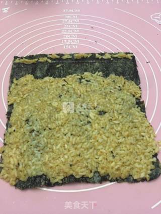 蟹棒紫菜包饭的做法步骤：8