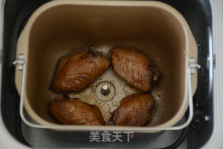 面包机版可乐鸡翅的做法步骤：4