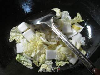 咖喱虾仁白菜的做法步骤：4