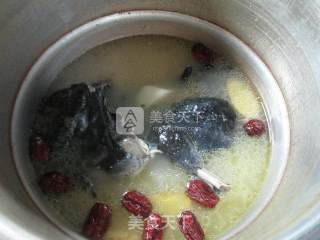 山药乌鸡汤的做法步骤：9