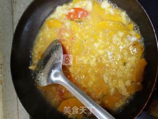 南瓜鸡蛋面疙瘩的做法步骤：6
