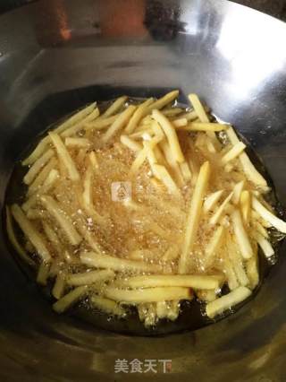 自制炸薯条的做法步骤：6