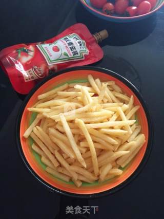 自制炸薯条的做法步骤：7
